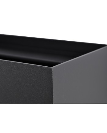 DAVOS * APLIQUE EXTERIOR LED* 4*6W 4000K NEGRO ARENADO